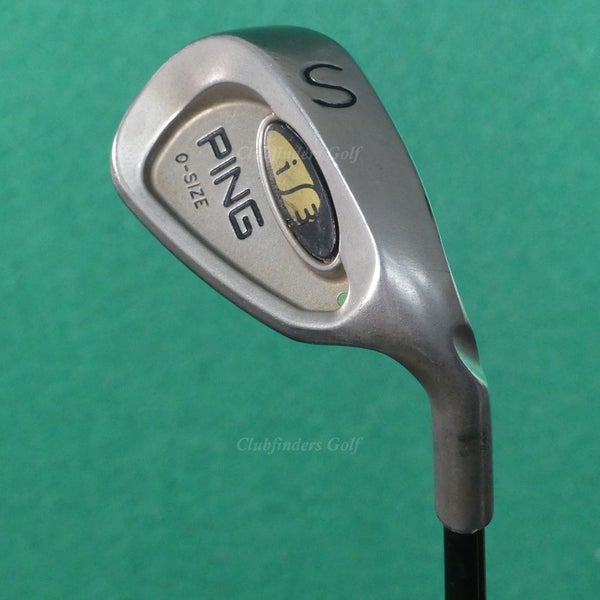 Ping i3 O-Size Green Dot SW Sand Wedge Aldila 350 Series Graphite Regular