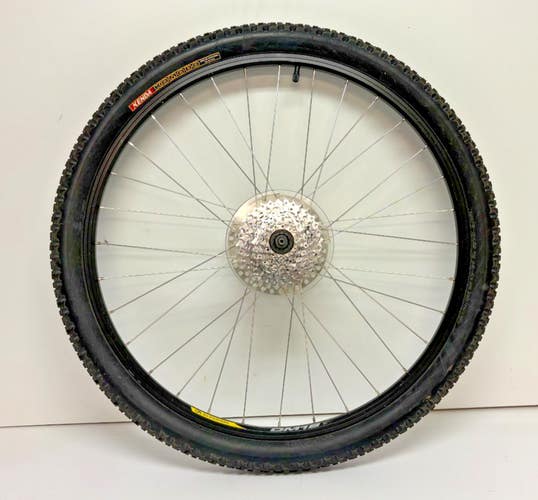Alexrims DM18 9-Spd 32-Spoke Aluminum Disc Brake 26" QR Rear Wheel Kenda Komodo