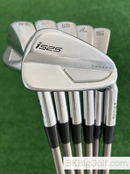 Ping i525 Forged Iron Set 5-W / SteelFiber i95 Stiff Graphite