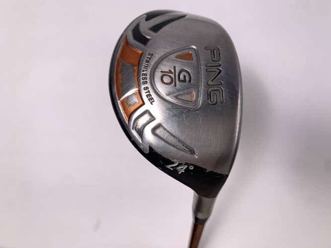 Ping G10 5 Hybrid 24* TFC129 Regular Graphite Mens RH
