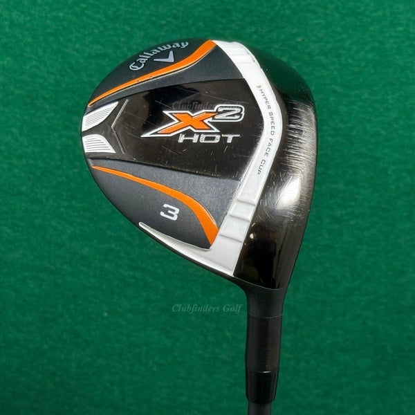 Callaway X2 Hot Fairway 3 Wood Aldila Tour Blue ATX60-R Regular w/HC *DENT*