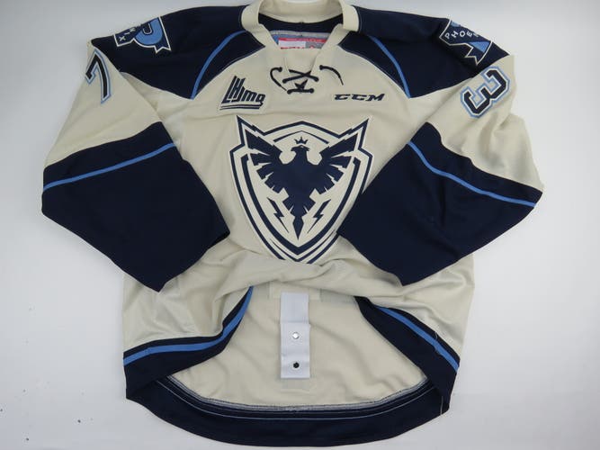 CCM Sherbrooke Phoenix QMJHL Game Worn Authentic Hockey Game Jersey CHL 56 #73