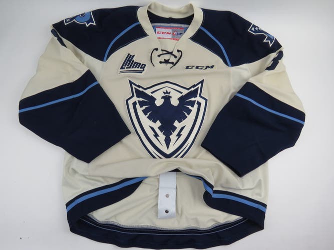 CCM Sherbrooke Phoenix QMJHL Game Worn Authentic Hockey Game Jersey CHL 56 #8