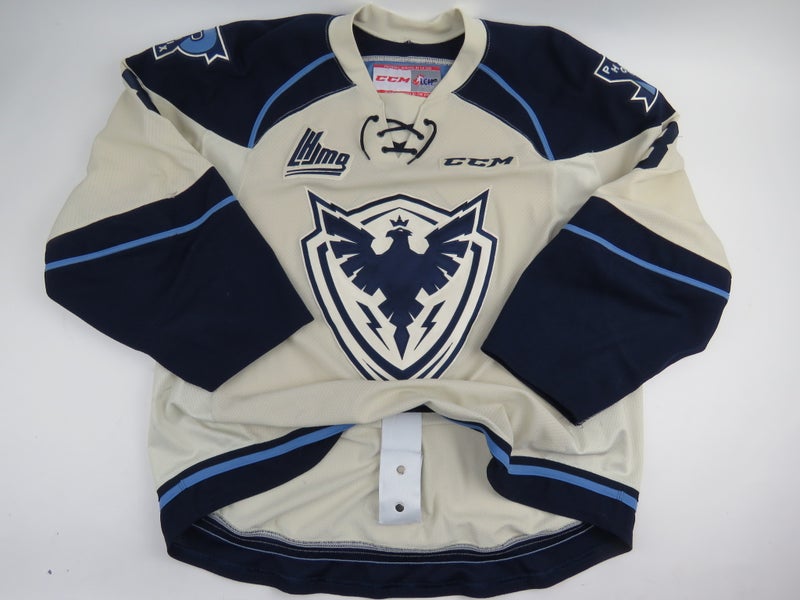 CCM Sherbrooke Phoenix QMJHL Game Worn Authentic Hockey Game Jersey CHL 56 #8