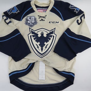 CCM Sherbrooke Phoenix QMJHL Game Worn Authentic Hockey Game Jersey CHL 54 #25