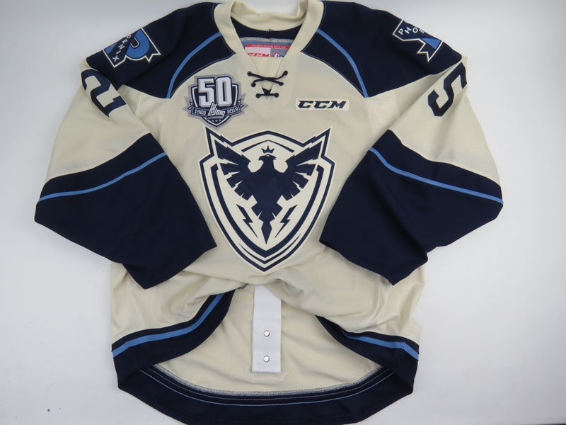 CCM Sherbrooke Phoenix QMJHL Game Worn Authentic Hockey Game Jersey CHL 54 #25