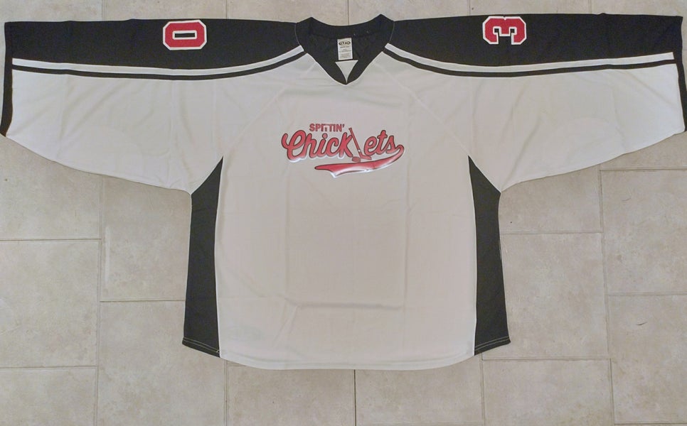 Athletic Knit H7600G "Spittin Chicklets" Style Hockey Jersey - 4XL- NEW