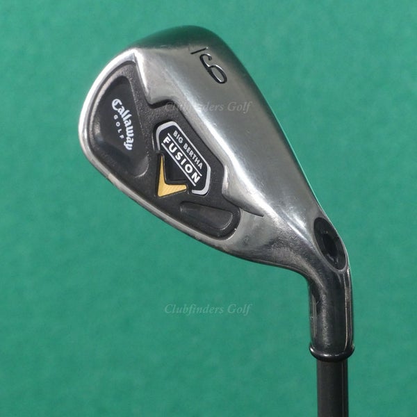 Callaway Big Bertha Fusion Single 9 Iron RCH System 75i Graphite Regular
