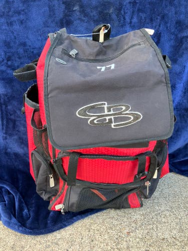 Red Boombah Bags & Batpacks Bat Bag (Used)