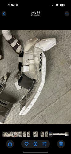 31" 2022 Bauer Supreme M5 Goalie Leg Pads (Used)