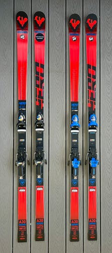 Unisex 2022 Rossignol 188 cm Racing Hero Athlete GS Skis With Bindings Max Din 18 (Used)