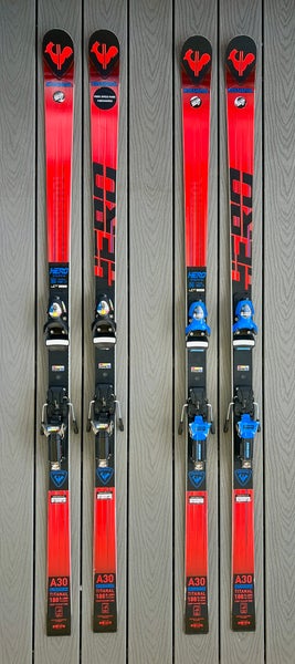 Unisex 2022 Rossignol 188 cm Racing Hero Athlete GS Skis With Bindings Max Din 18 (Used)