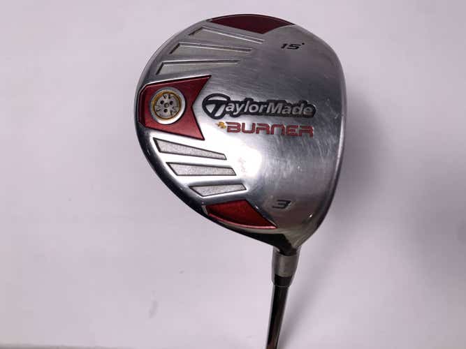 TaylorMade Burner Steel 2007 3 Fairway Wood 15* REAX SuperFast 50g Regular RH