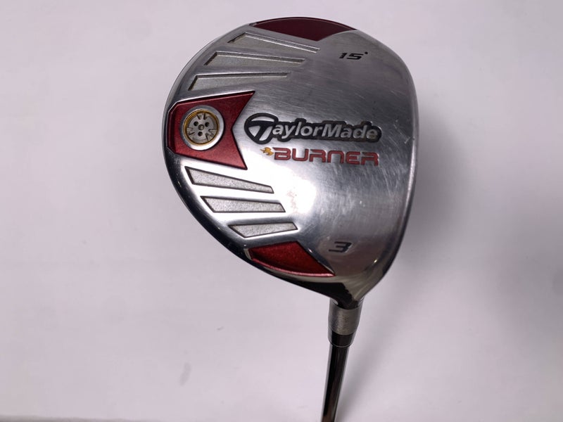 TaylorMade Burner Steel 2007 3 Fairway Wood 15* REAX SuperFast 50g Regular RH