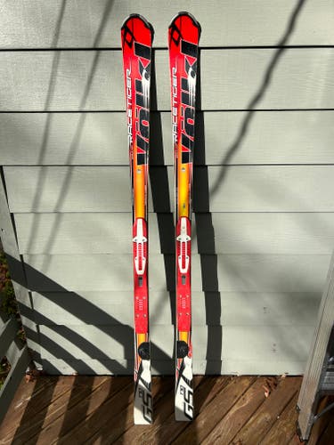 Racing 170 cm Volkl Racetiger GS Skis Without Bindings (Used)