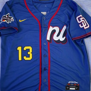 San Diego Padres All Star Manny Machado Large Men's Jersey