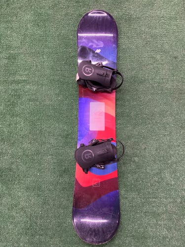 K2 Kandi 141cm Snowboard + Ride Bindings
