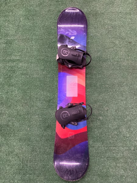 K2 Kandi 141cm Snowboard + Ride Bindings
