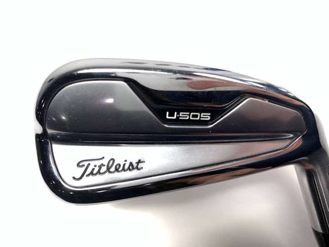 Titleist U-505 4 Utility Iron 22* HZRDUS RDX Smoke 6.0 Black 80g Stiff RH