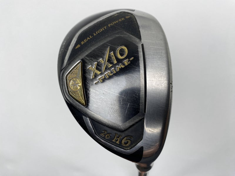 XXIO Prime 10 6 Hybrid 26* Prime SP-1000 Flex 3212 44g Regular Graphite Mens RH