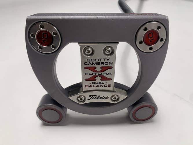 Scotty Cameron Futura X Dual Balance Putter 38" Mens RH - NEW LONG GRIP
