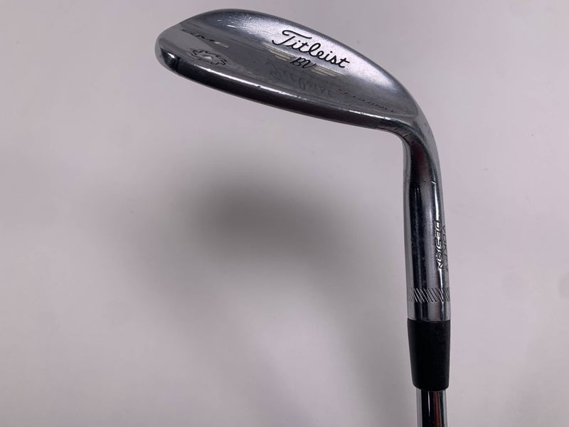 Titleist Vokey SM6 Tour Chrome Sand Wedge SW 56* 10 Bounce Wedge Steel Mens RH