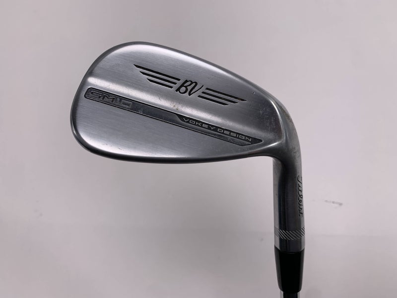 Titleist Vokey SM10 Tour Chrome Gap Wedge GW 46* 10 F-Grind Wedge Steel Mens RH