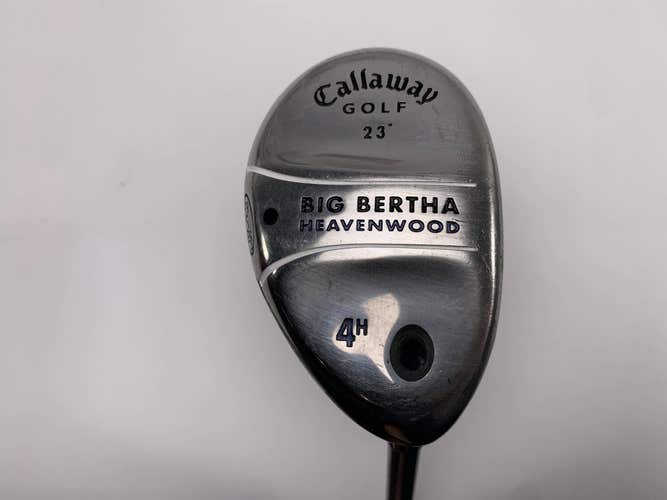 Callaway Big Bertha Heavenwood 4 Hybrid 23* Aldila 50g Ladies Graphite Womens RH