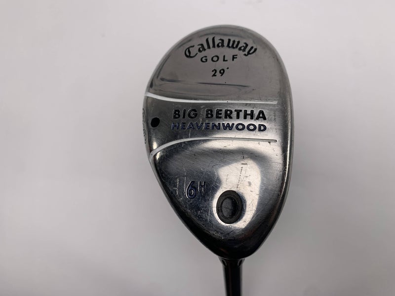 Callaway Big Bertha Heavenwood 6 Hybrid 29* Aldila 50g Ladies Graphite Womens RH