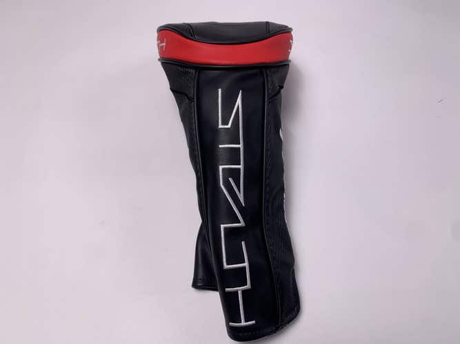Taylormade Stealth Driver Headcover Black Red NEW