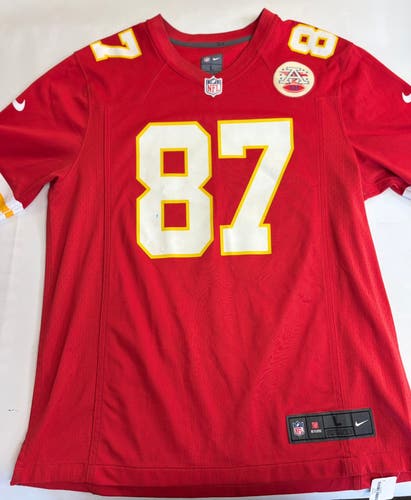 Large Men's Travis Kelce Chiefs Nike Jersey (Like New)