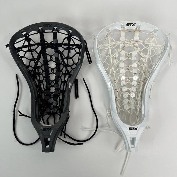 Bulk Lot of 2 Women's STX Fortress 300 Lacrosse HEAD - Black And White