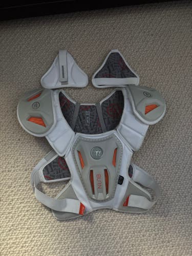 Large Adult Warrior Burn Shoulder Pads (Used)