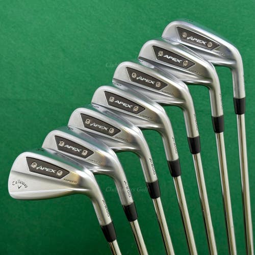 Callaway Apex Ai200 Forged 2024 5-AW Iron Set DG MID 90 R300 Steel Regular
