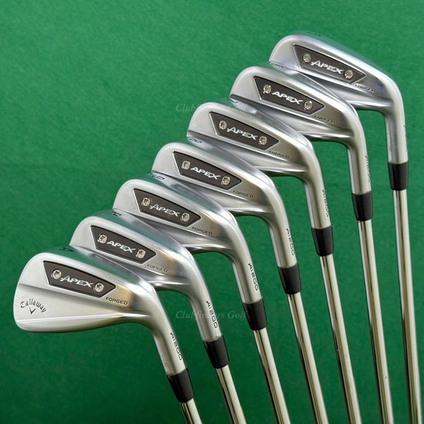 Callaway Apex Ai200 Forged 2024 5-AW Iron Set DG MID 90 R300 Steel Regular
