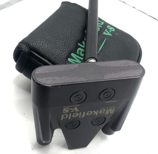 Makefield V-S Center Shaft Mallet Putter 38" Mens RH Super Stroke Tour 2.0XL