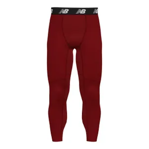 Red Large Men's New Balance Compression (New) - Medium