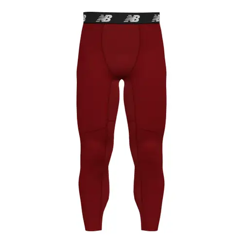 Red Large Men's New Balance Compression (New) - Medium