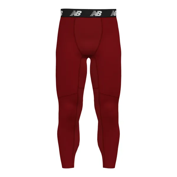 Red Large Men's New Balance Compression (New) - Medium