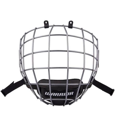 New Warrior Alpha One Cage Gray Silver Hockey  Mask Fits Bauer Ccm Helmet small