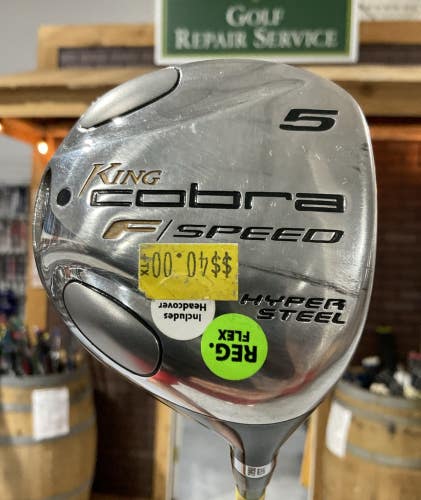 Cobra King F SPEED #5 Fairway Wood 42.5" ALDILA NV Regular Flex Graphite RH USED