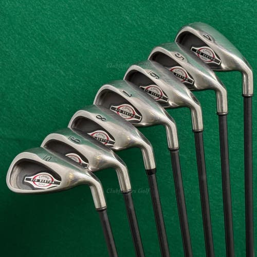 Callaway Big Bertha 2002 4-10 Iron Set Factory RCH 75i Graphite Regular