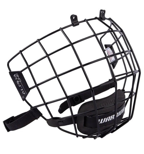 New Warrior Alpha One Cage Black Hockey  Mask Fits Bauer Ccm Helmet small