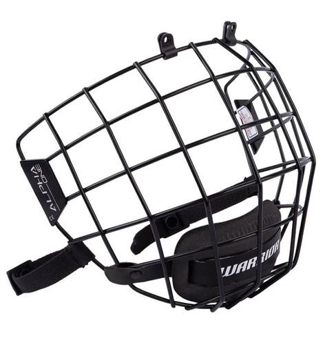 New Warrior Alpha One Cage Black Hockey Mask Fits Bauer Ccm Helmet Large