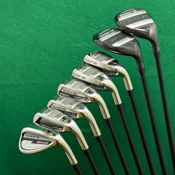 Cobra 2025 Baffler Combo 4H,5H, 6-GW Iron Set Ultralite 45 Graphite Seniors w/HC