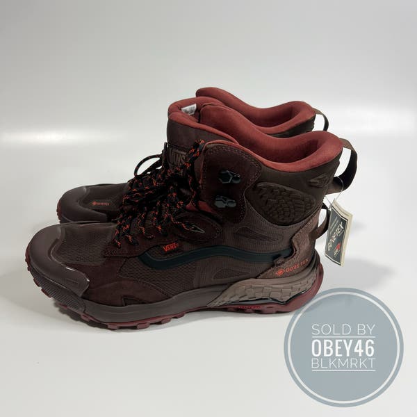 VANS MTE Crestline GORE-TEX Boots Bitter Chocolate Brown  display picture 1