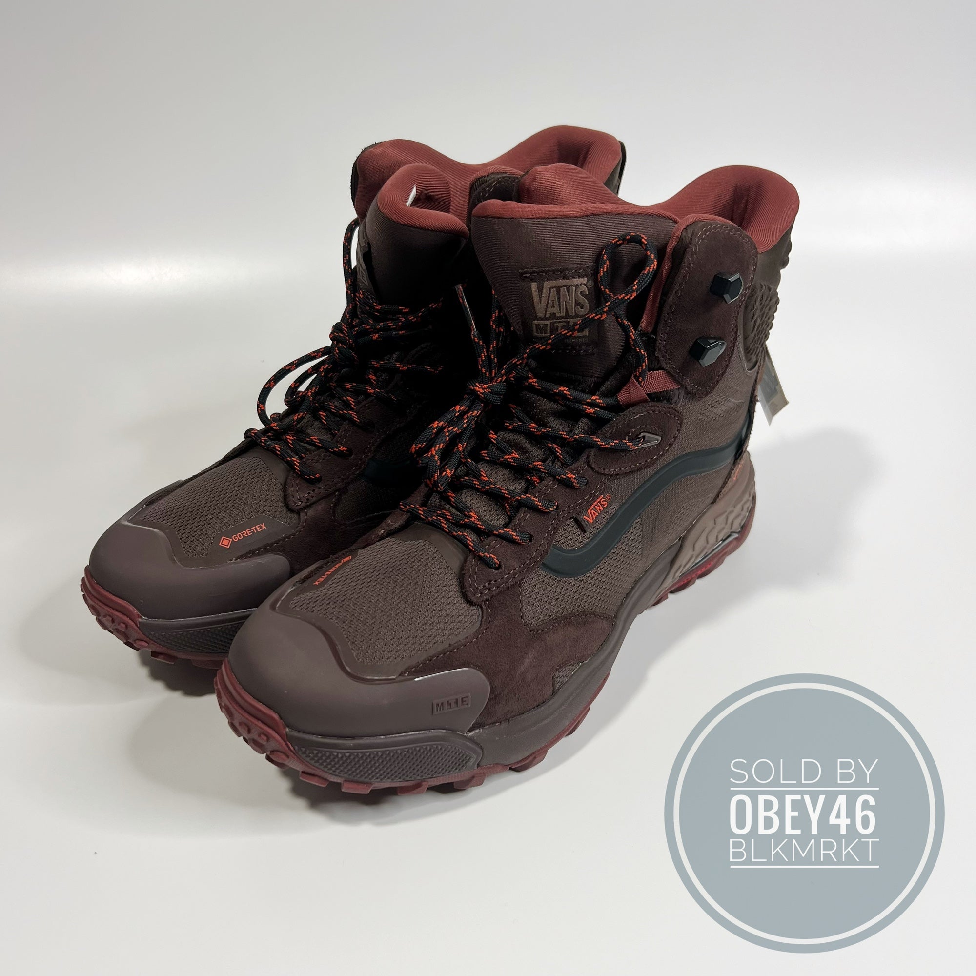VANS MTE Crestline GORE-TEX Boots Bitter Chocolate Brown  display picture 1