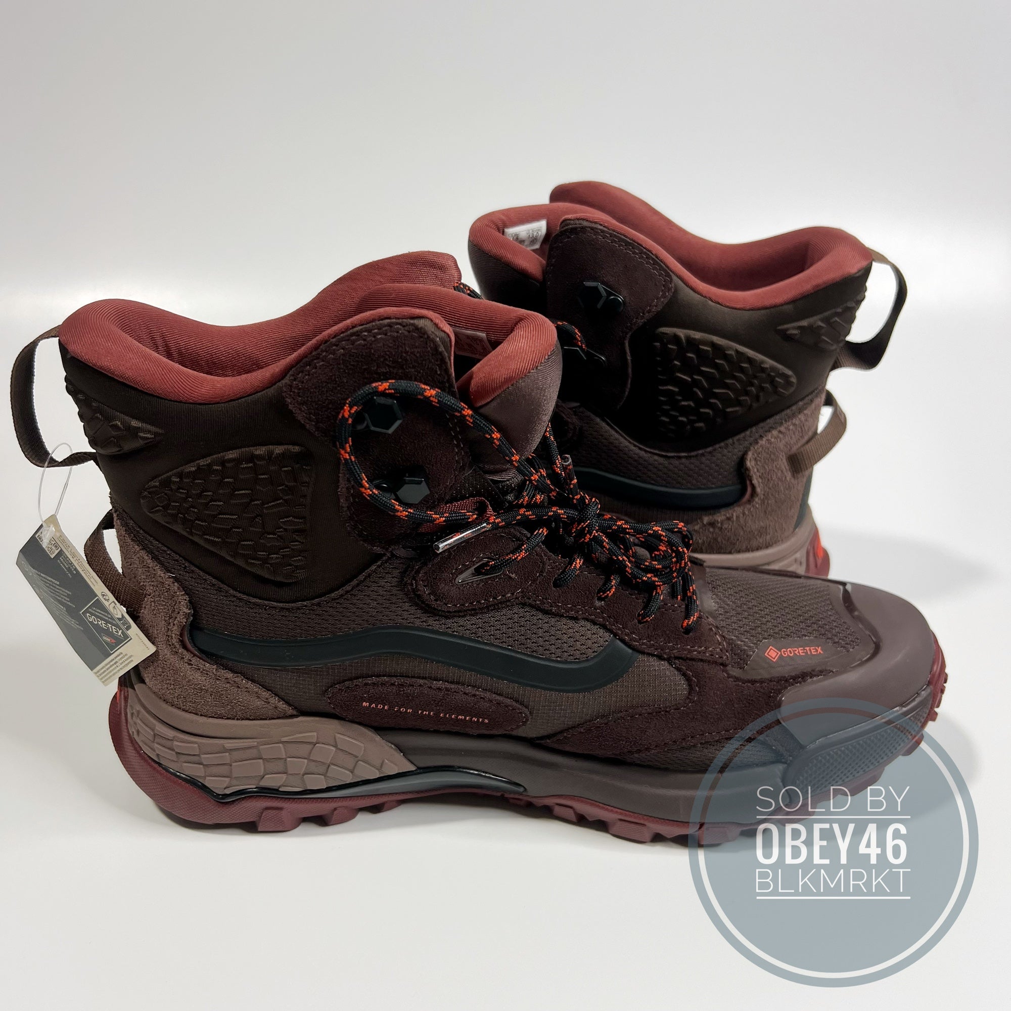 VANS MTE Crestline GORE-TEX Boots Bitter Chocolate Brown GTX Men\'s Size 8 VANS MTE Crestline GORE-TEX Boots Bitter | Mercari main image 3