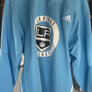Powder Blue Size 56 LA Kings Men's Adidas Jersey (New)