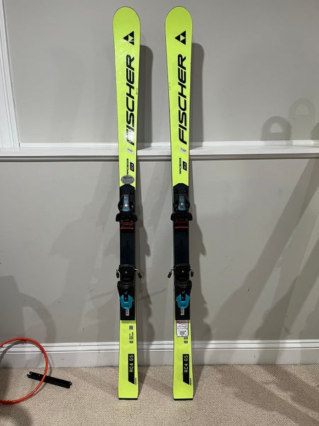 2025 Fischer RC4 World Cup GS Junior 153 cm Racing Skis Without Bindings (Used)